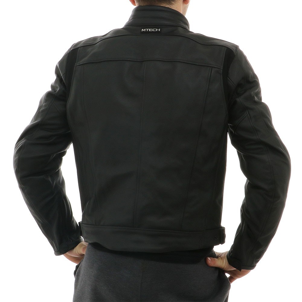 Giacca pelle Mtech Sirio nera – La Casa del Motociclista