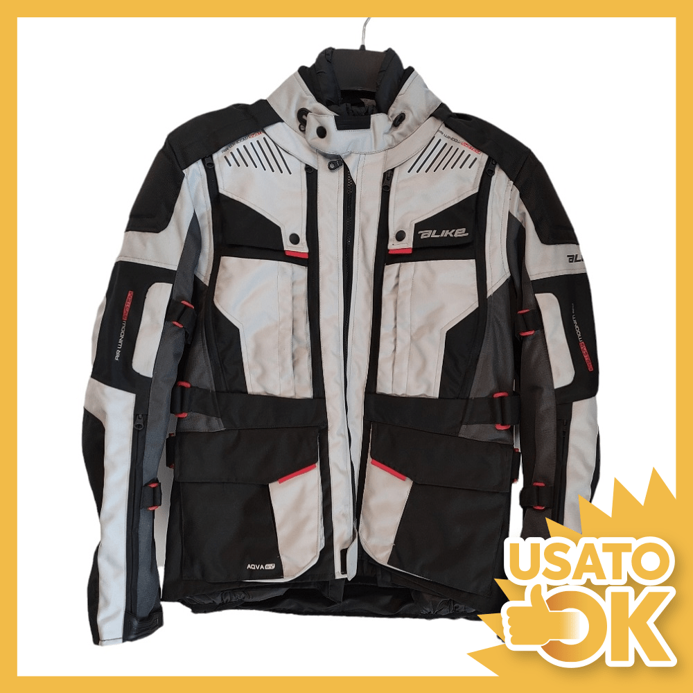 Giacca Alike Expedition Tg. L grigia e nera – La Casa del Motociclista