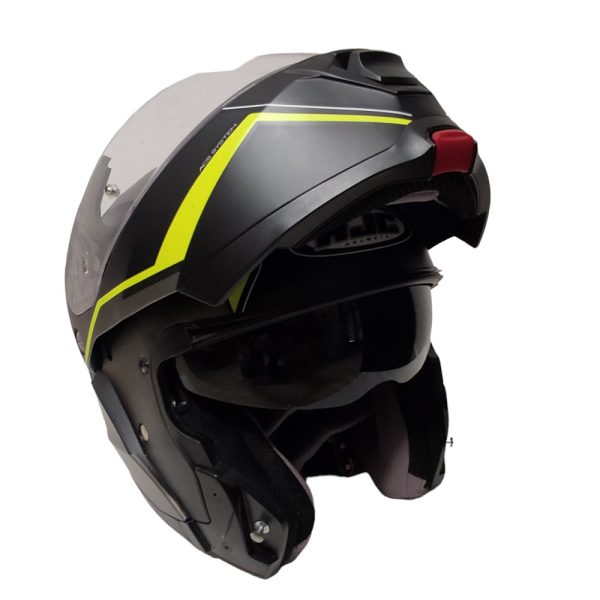 Casco Modulare Hjc Is Max Ii Mine Tg M Nero E Giallo Fluo La Casa